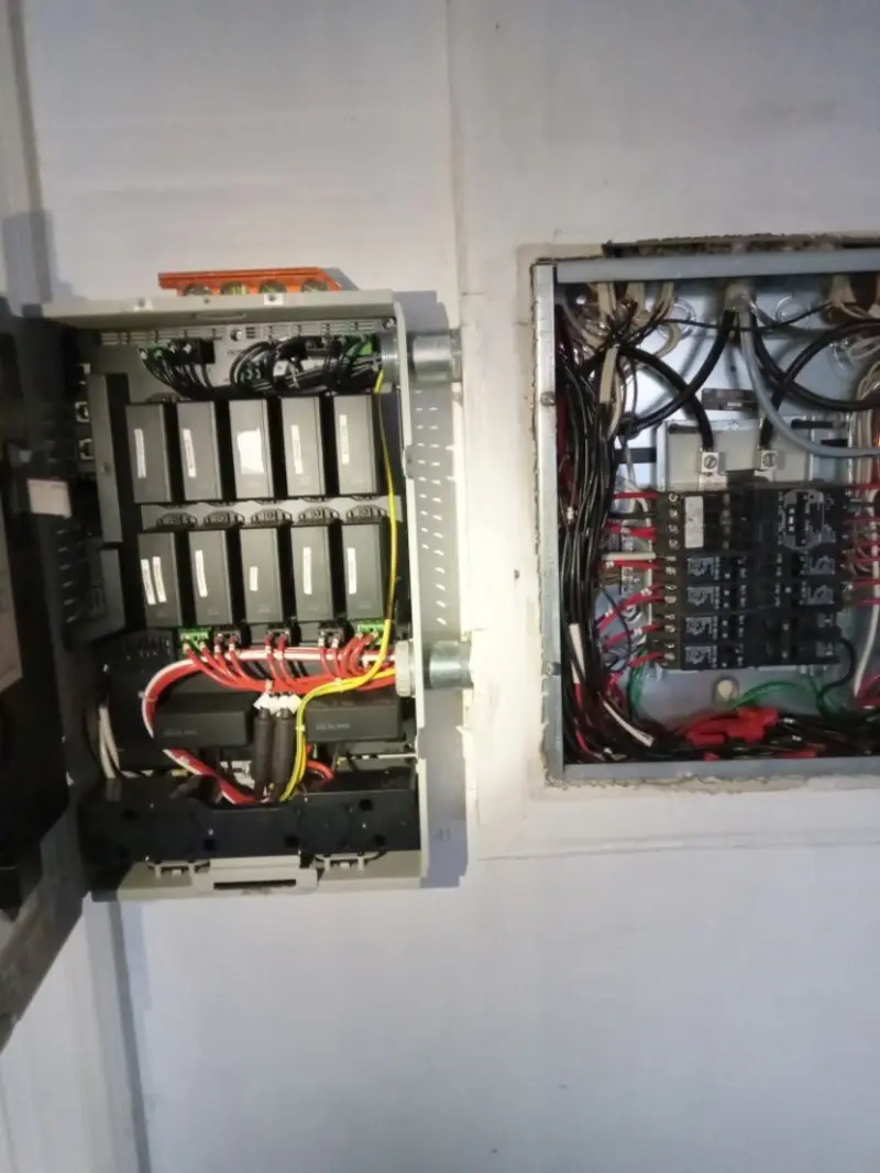 Electrical panel upgrade completed for Carbon Monoxide Detector Installation in Madill